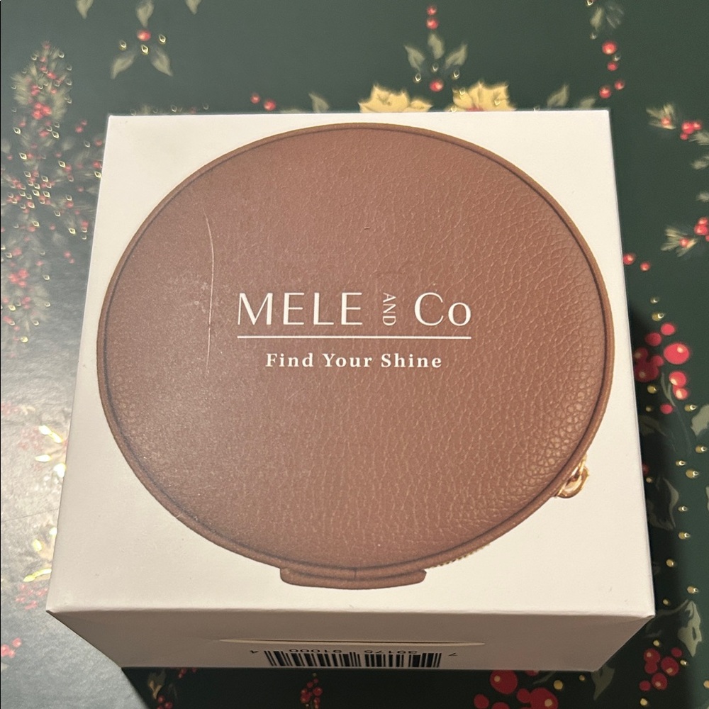 Mele & Co. Stow and Go Mini Travel Jewelry Box